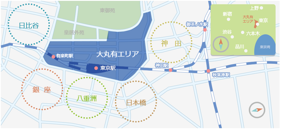 大丸有 is Here